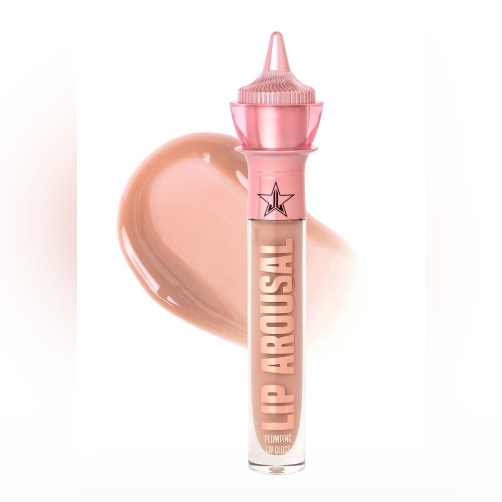 Jeffree Star Lip Arousal Gloss - Shade Versatile Soft Nude New in Box